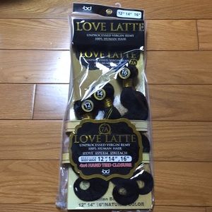 Love Latte Unprocessed Virgin Remy 100% Human Hair